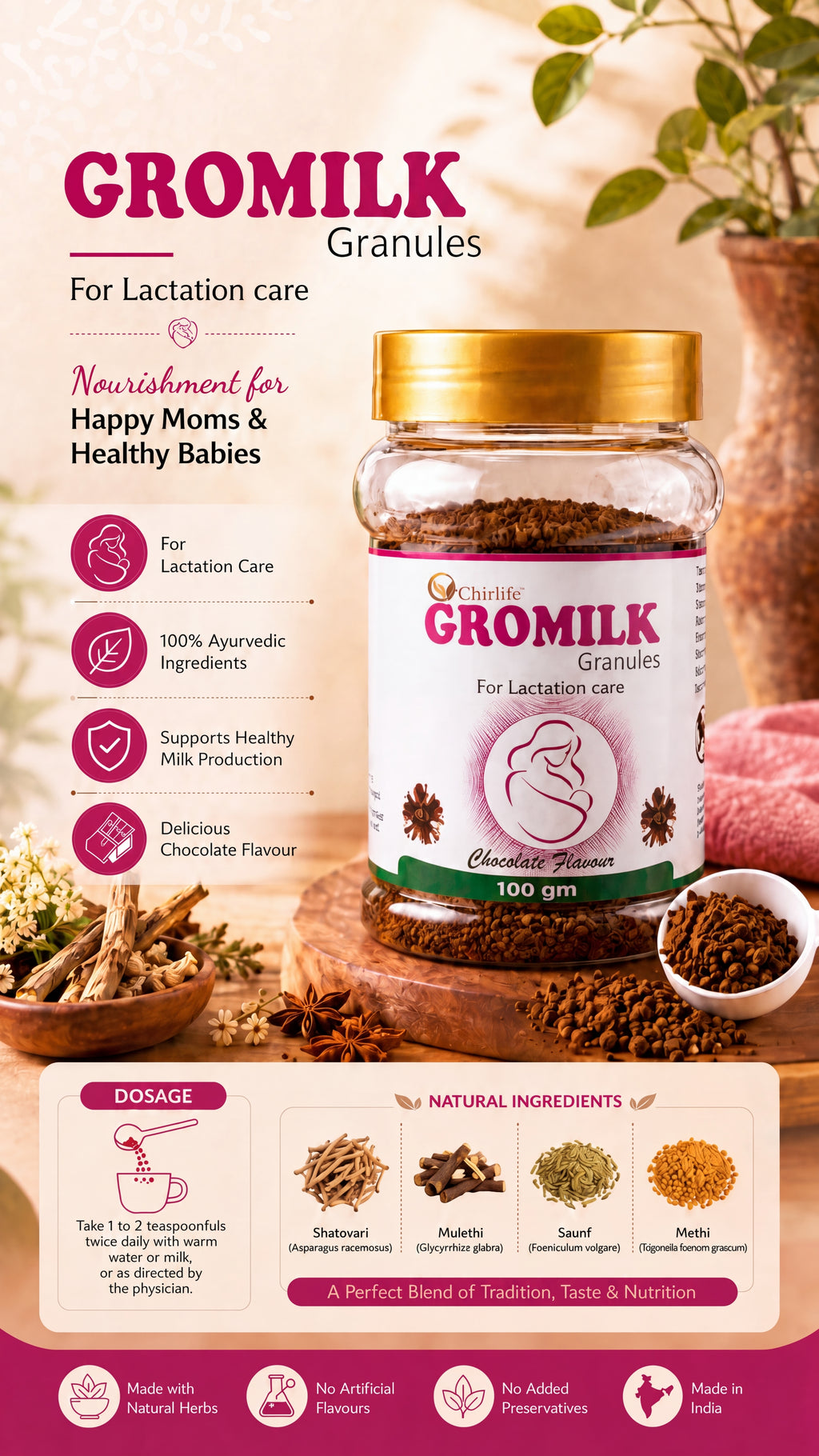 GROMILK Granules